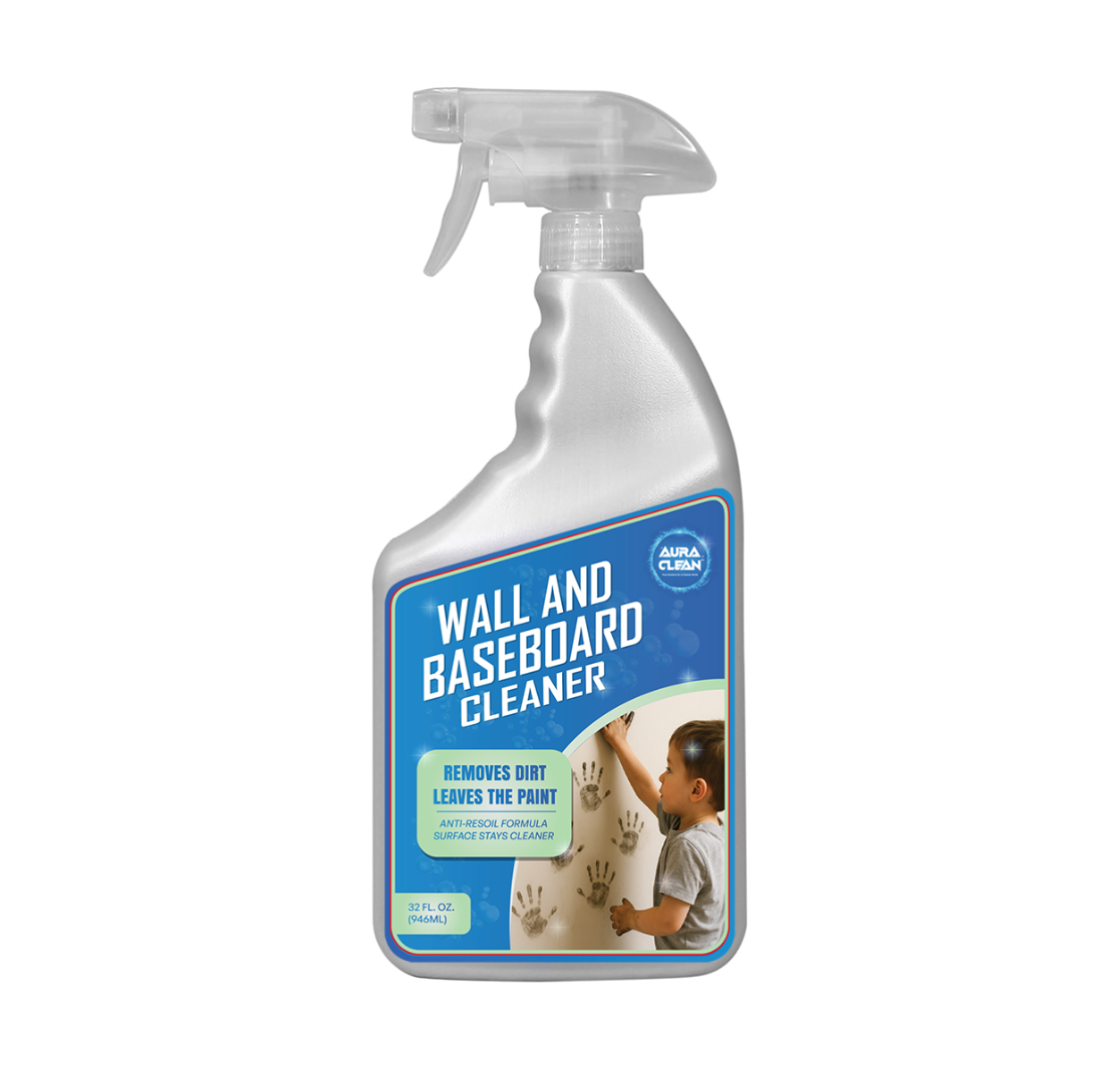 Wall and Baseboard Cleaner - 1 Quart - Spray Bottle