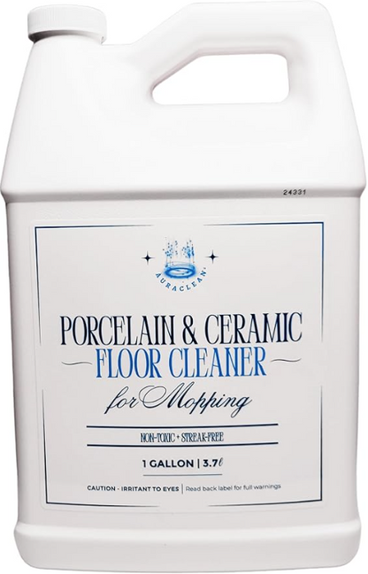 Auraclean Porcelain & Ceramic Tile Floor Cleaner Concentrate for mopping - 1 Gallon